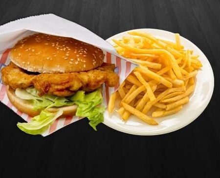 Chicken Burger Menü