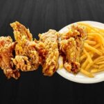 6 Stück Spicy Wings Menü